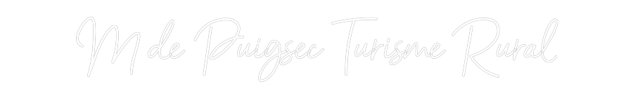 Custom Neon: M de Puigsec ...