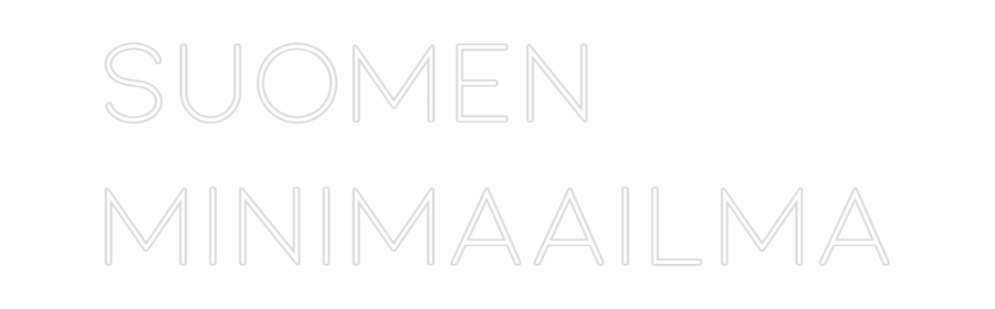 Mukautettu led neon: Suomen
Mini...