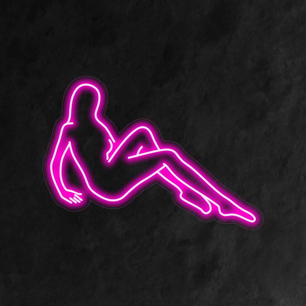 "Body Silhouette Neon Sign" on tyylikäs ja motivoiva lisä kuntoiluun ja hyvinvointiisi. Neonvalo, joka edustaa ihmiskehon kauneutta ja voimaa.