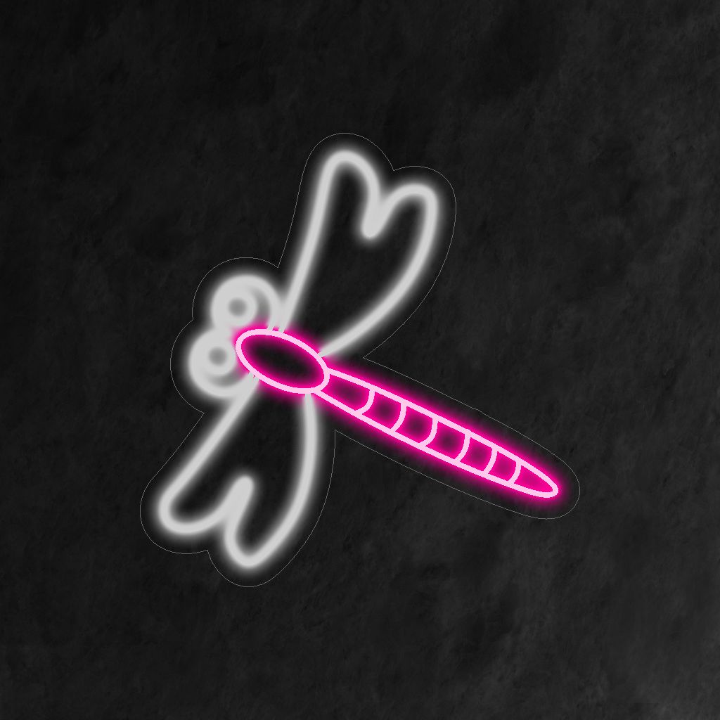 "Butterfly Neon Sign" - Hupaisa neonvalo, jossa on herkkä ja siro perhosen siluetti, joka tuo kauneutta ja juhlistaa luonnon ihmettä asuintilaasi.