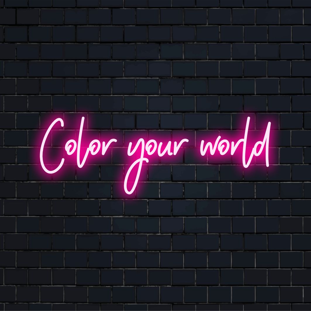 Mukautettu LED-neonkyltti tuo eloisaa valoa ja taiteellista tunnelmaa mihin tahansa tilaan; täydellinen yksilölliseen sisustukseen.