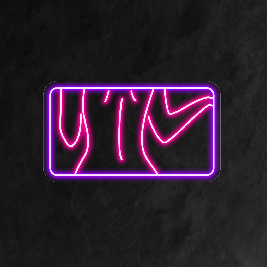 "Female Back Neon Sign" loistaa elegantilla hehkulla, sopii täydellisesti muotistudioihin ja tiloihin, joissa juhlitaan naisellisen estetiikan viehätystä ja lisää ripauksen kauneutta tunnelmaan.