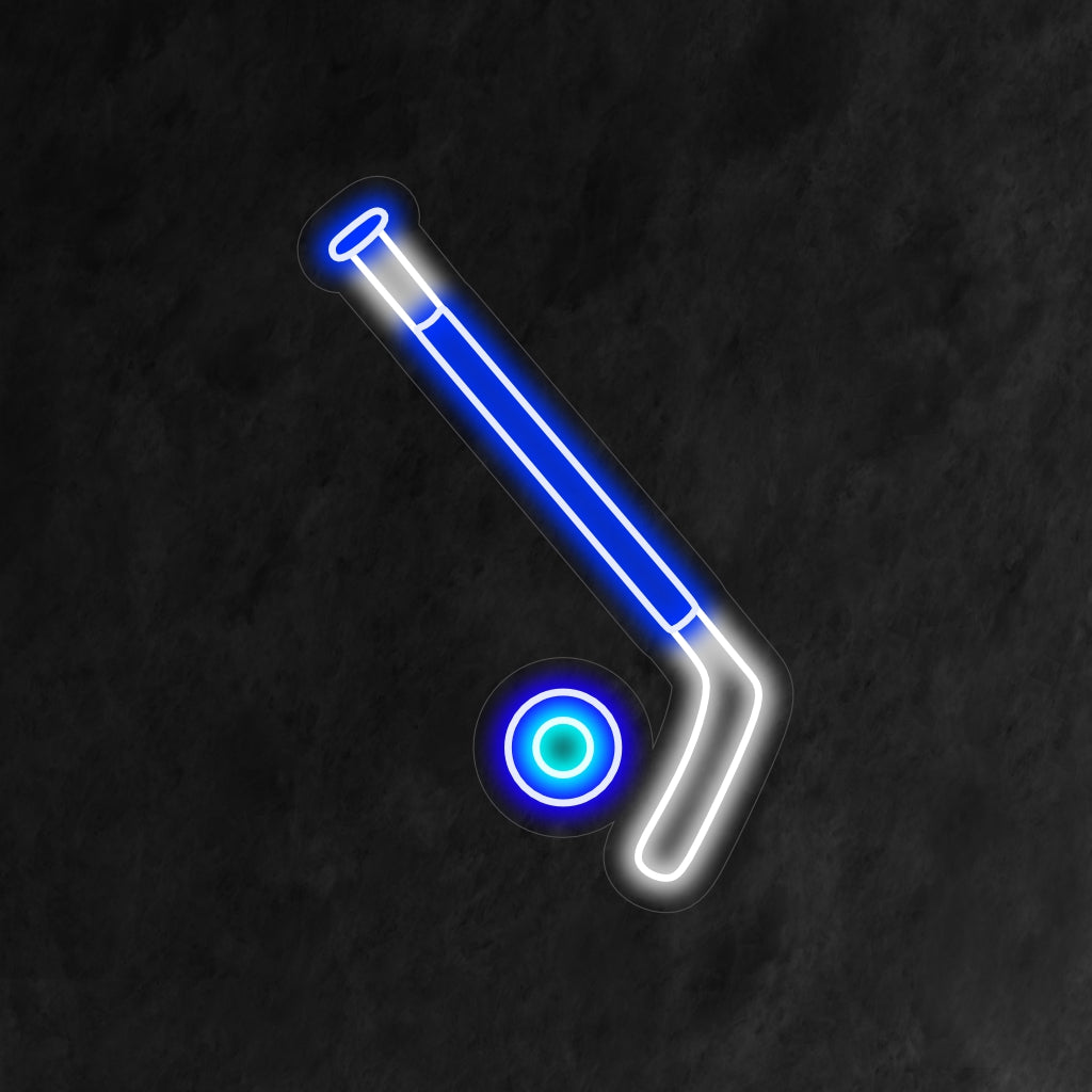 "Hockey Neon Sign" - Energinen lisäys urheilubaareihin ja jääkiekkoaiheisiin paikkoihin, vangitsee pelin hengen dynaamisilla neonvaloilla innokkaille jääkiekon ystäville.