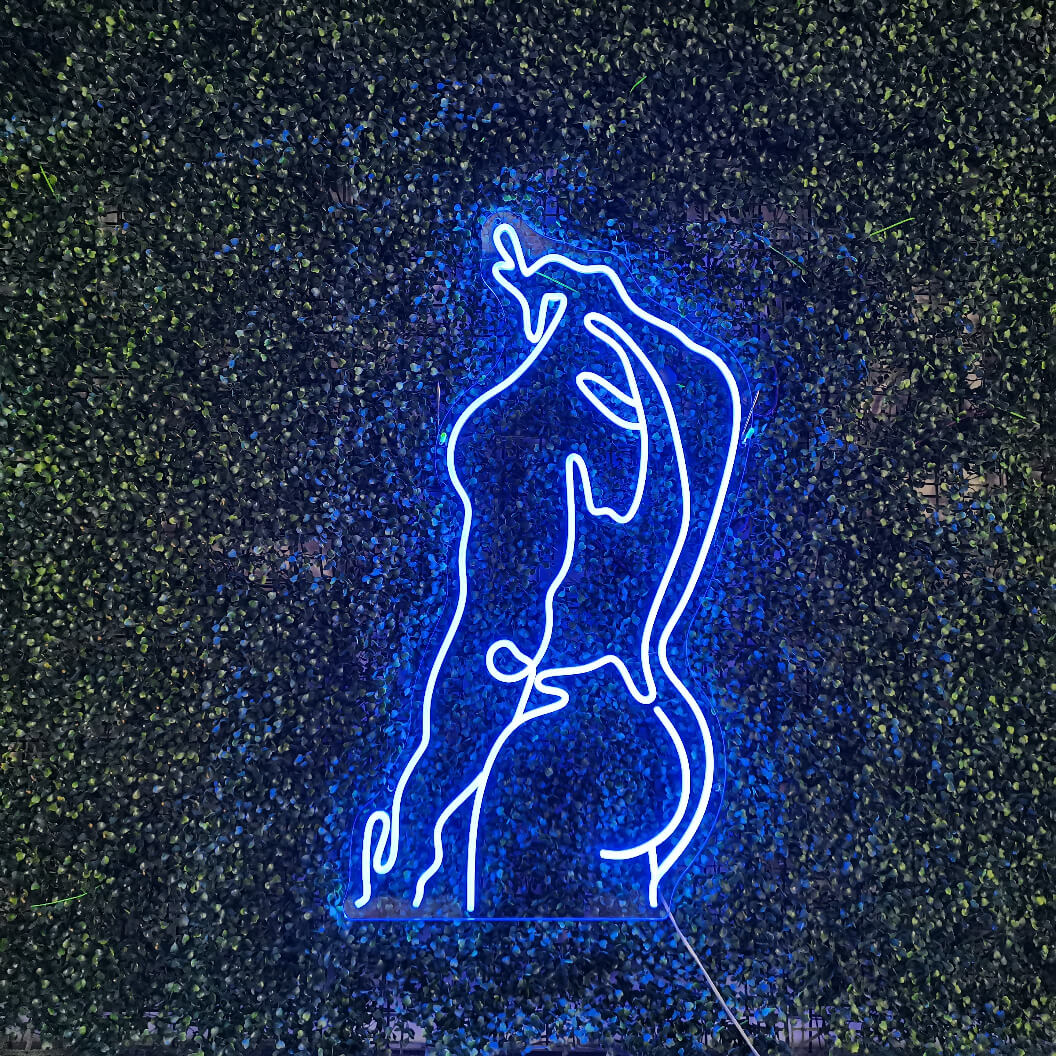 Man Body Neon Sign - Art Neon