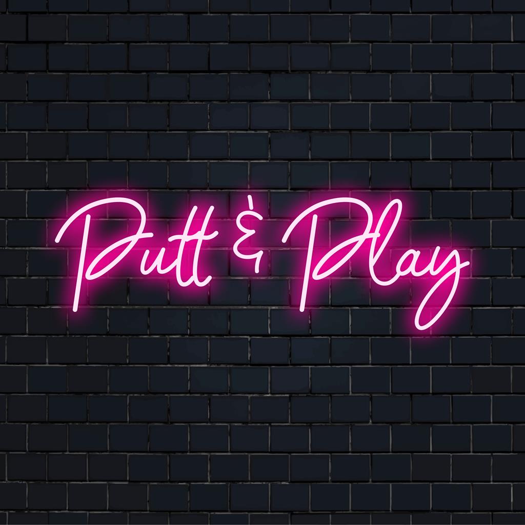 Mittatilaustyönä valmistettu LED-valokyltti, jossa on luova, eloisa hehku; täydellinen seinäkoristeluun ja yksilöllisiin tiloihin.