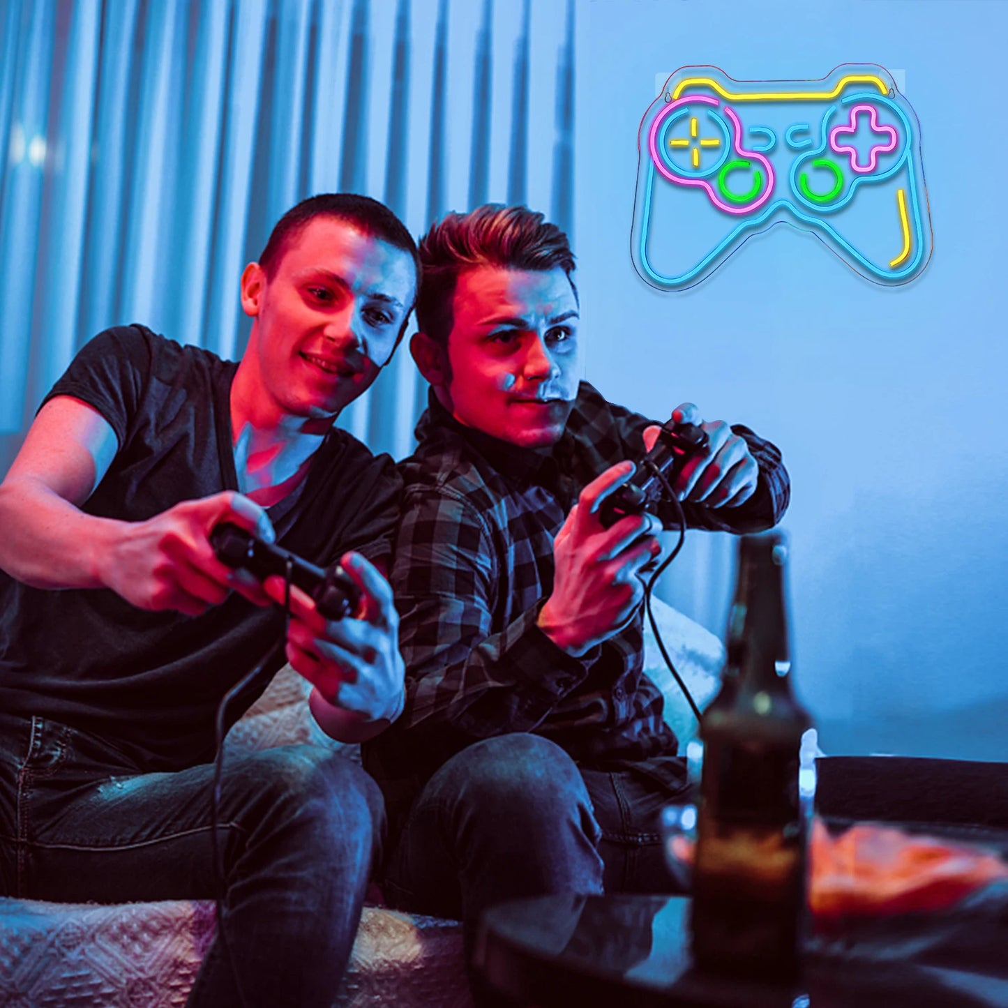 Pelihuoneen Sisustus 5V USB LED Valokyltti - Budjettiystävällinen