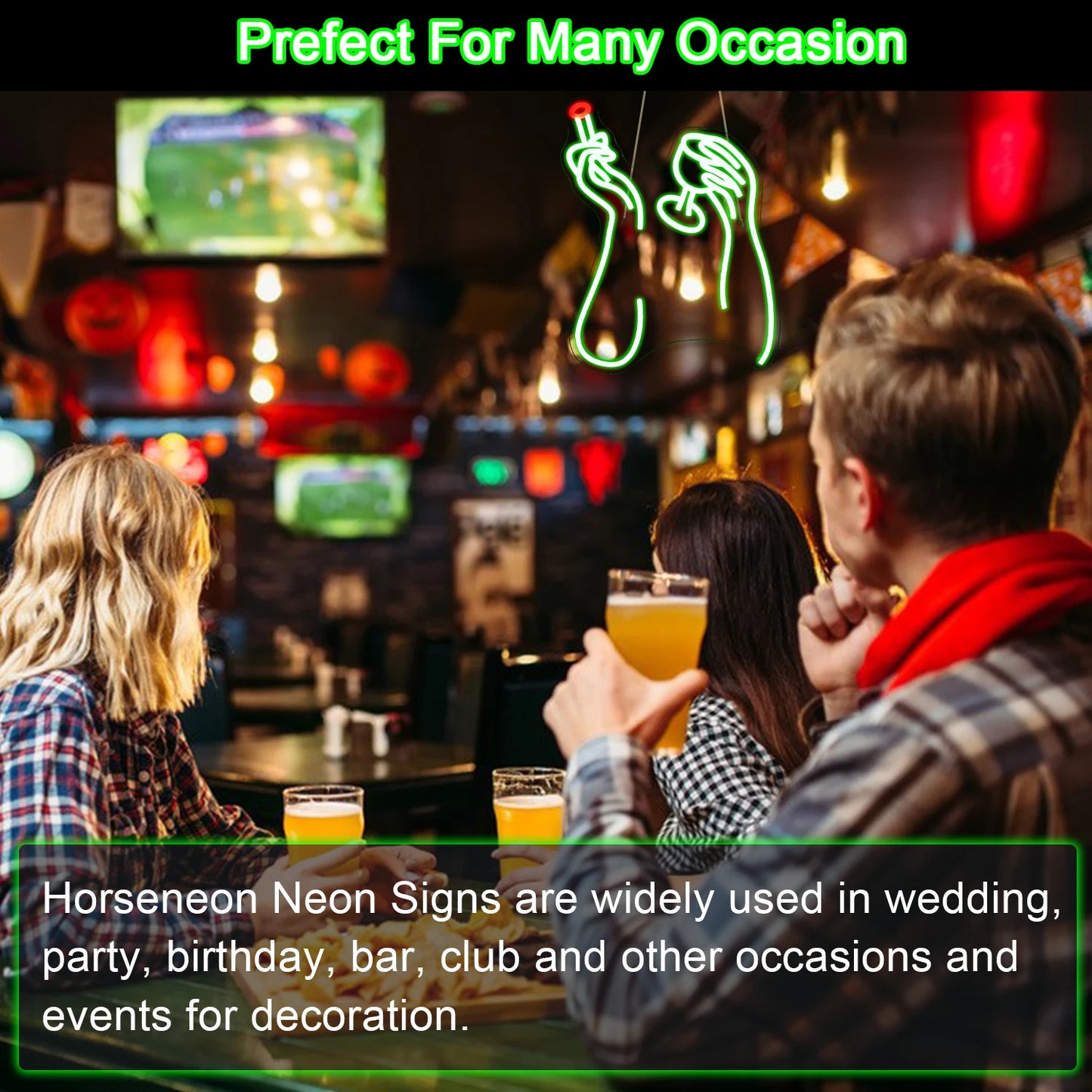 Tupakointi ja Juominen 5V USB LED Valokyltti - Budjettiystävällinen