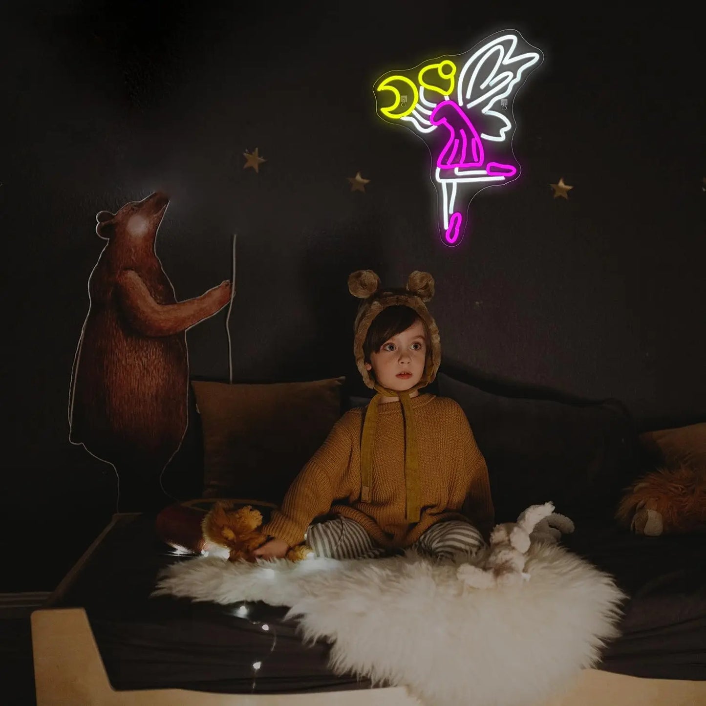 Flying Fairy Moon 5V USB LED Led Valokyltti - Edullinen