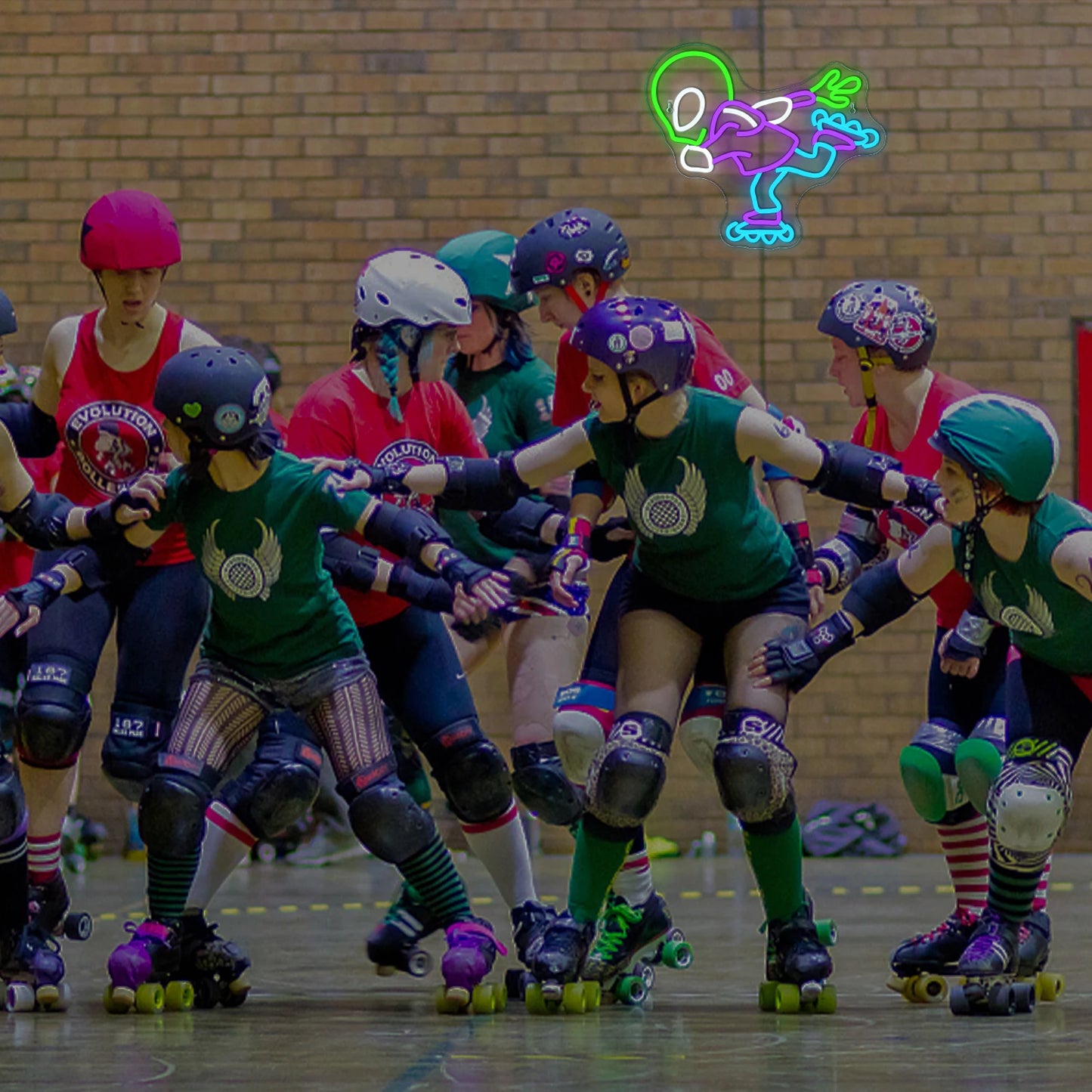 Alien 5V USB LED Led Neon Kyltti - Budjettiystävällinen