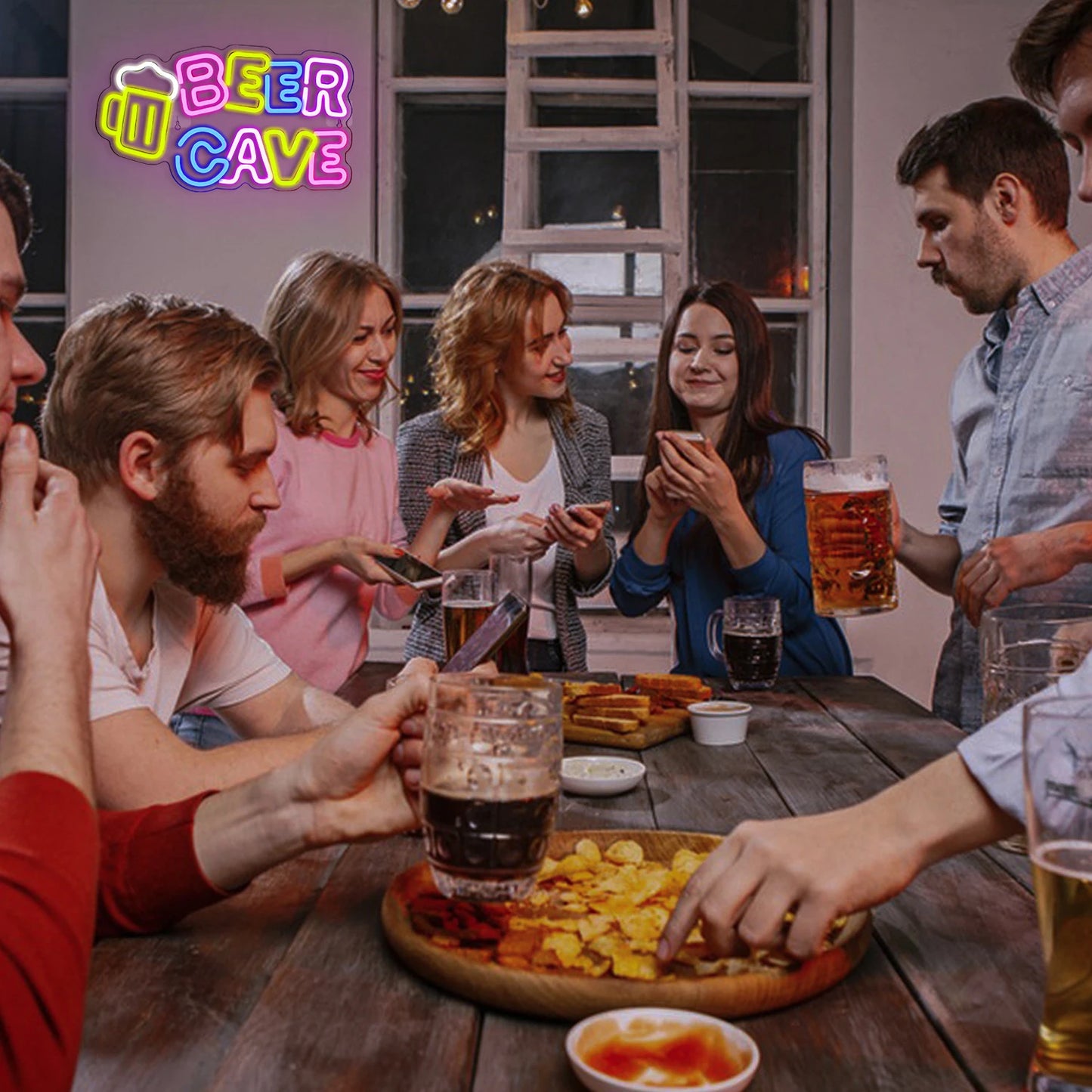 Olut 5V USB LED Neon Kyltti - Edullinen