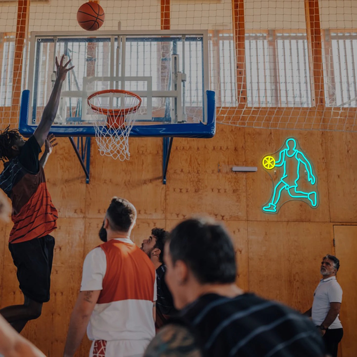 Koripallo 5V USB LED Valokyltti - Budjettimalli