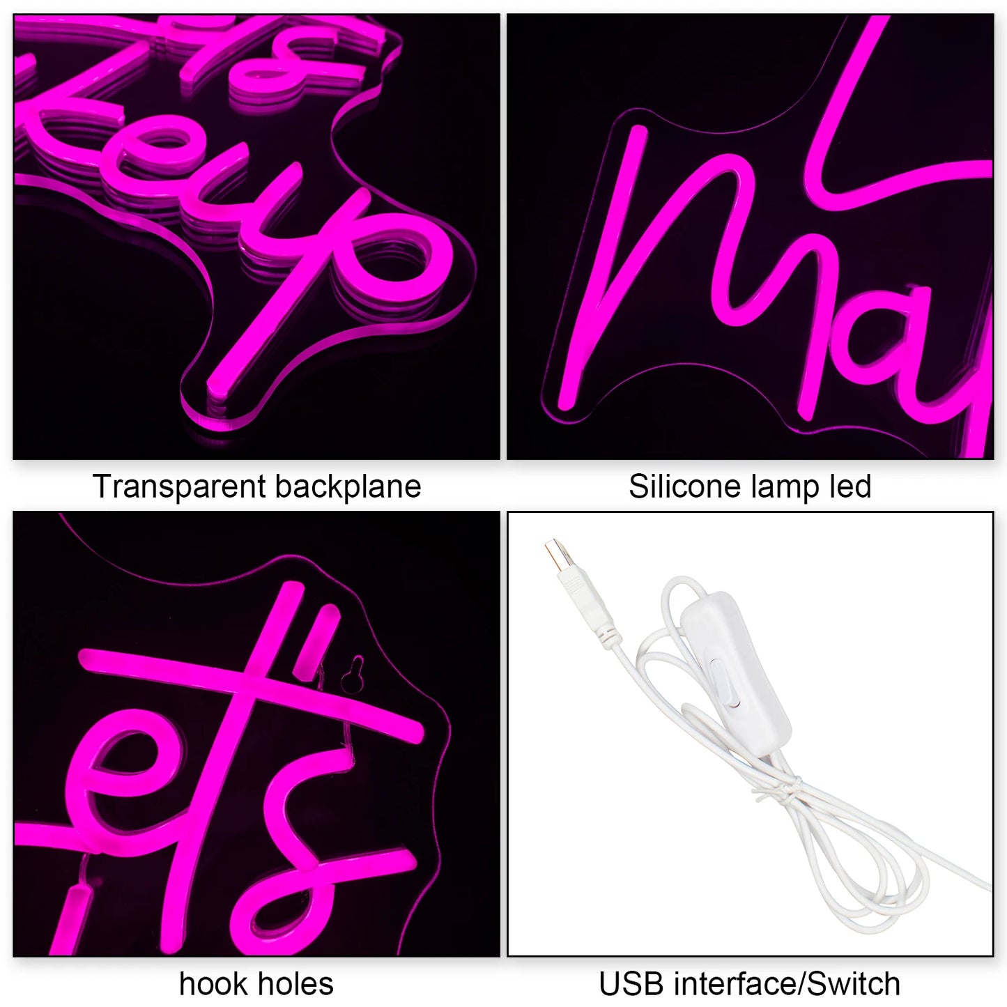 Tehdään Meikkiä 5V USB LED Neon Kyltti - Budjettiystävällinen