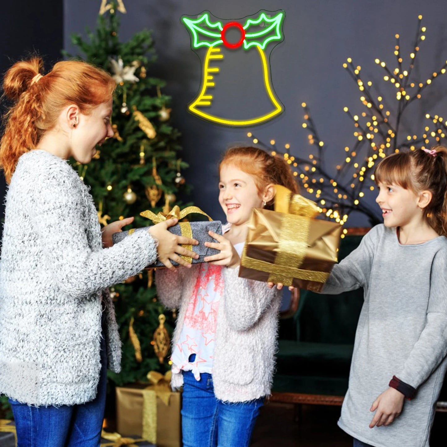 Bell Merry Christmas 5V USB LED Led Valokyltti - Budjettystävällinen