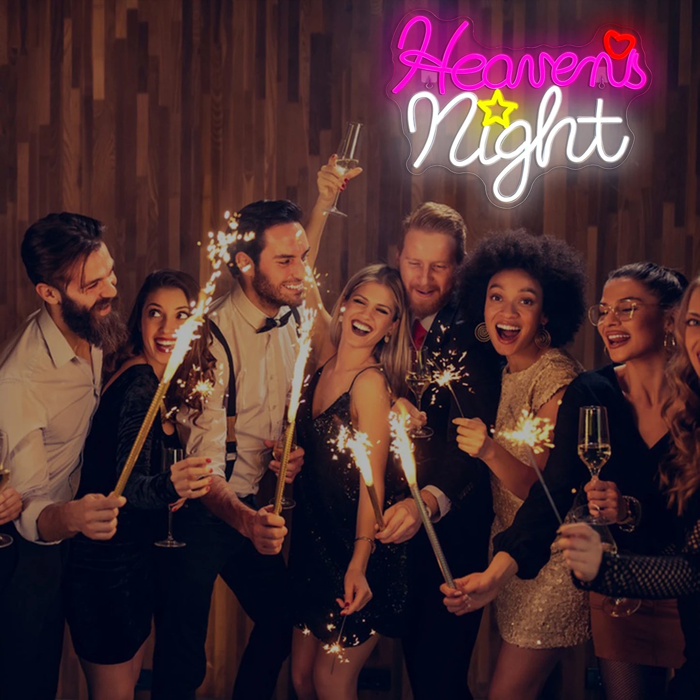 Heavens Night 5V USB LED Neon Kyltti - Edullinen