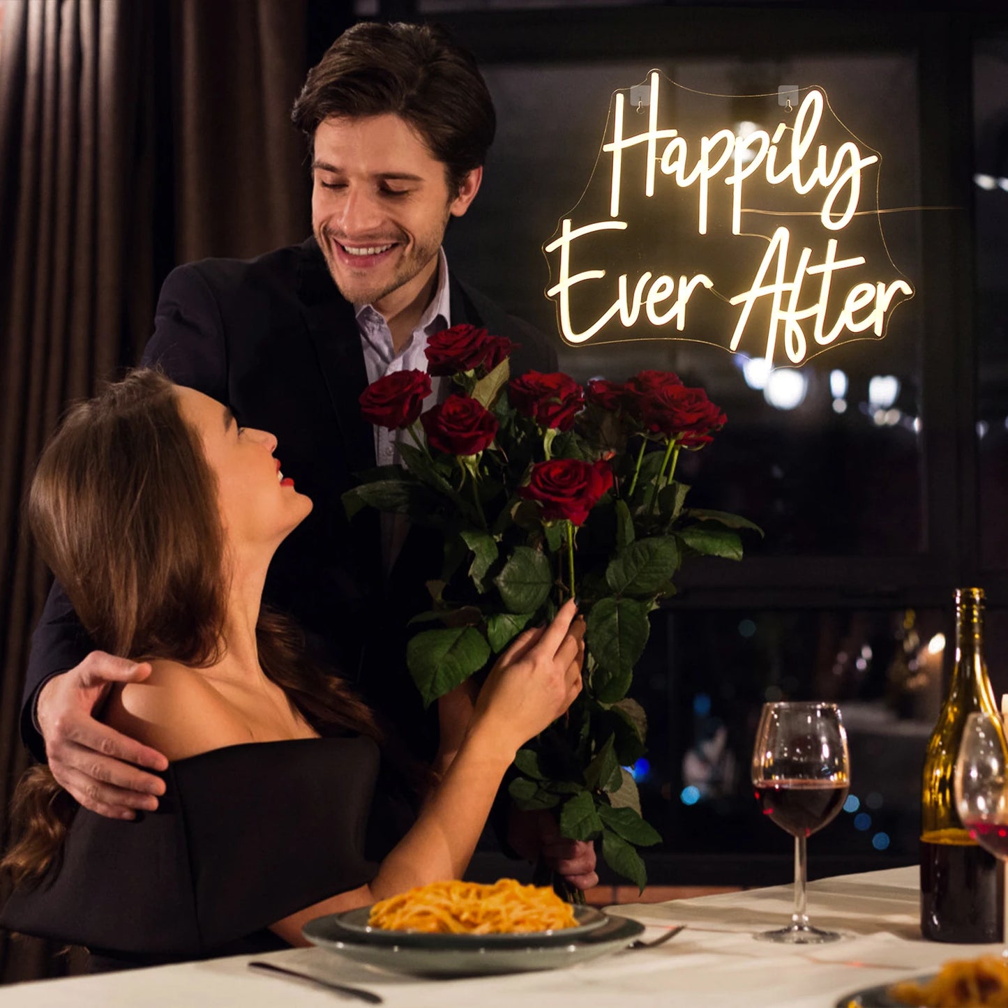 Happily Ever After 5V USB LED Led Neon Kyltti - Edullinen