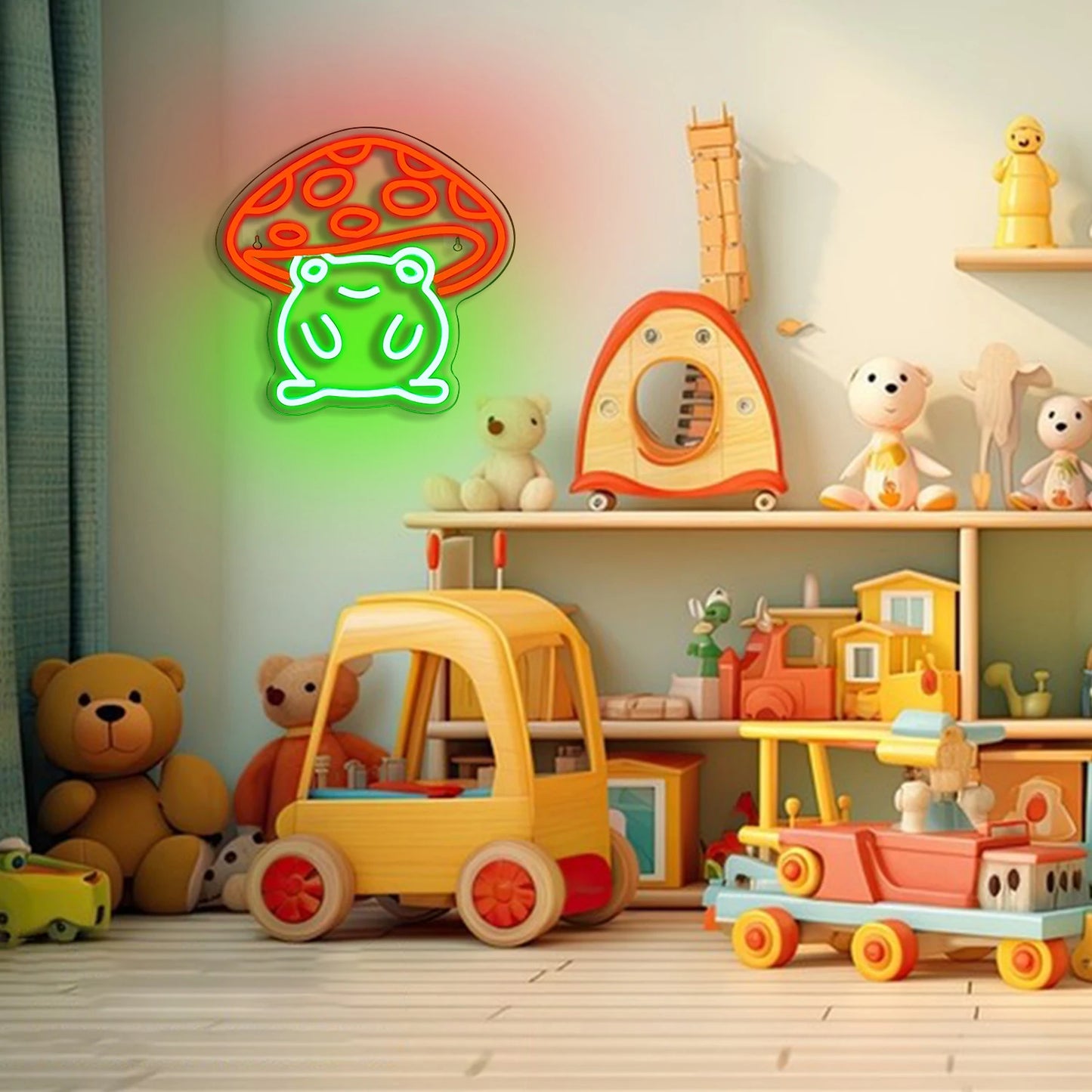 Söpö Anime Sammakko 5V USB LED Neon Kyltti - Edullinen