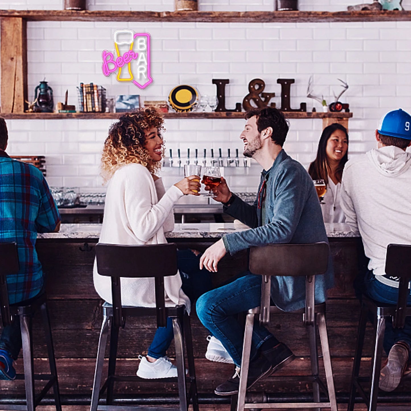 Beer Bar 5V USB LED Led Neon Kyltti - Edullinen