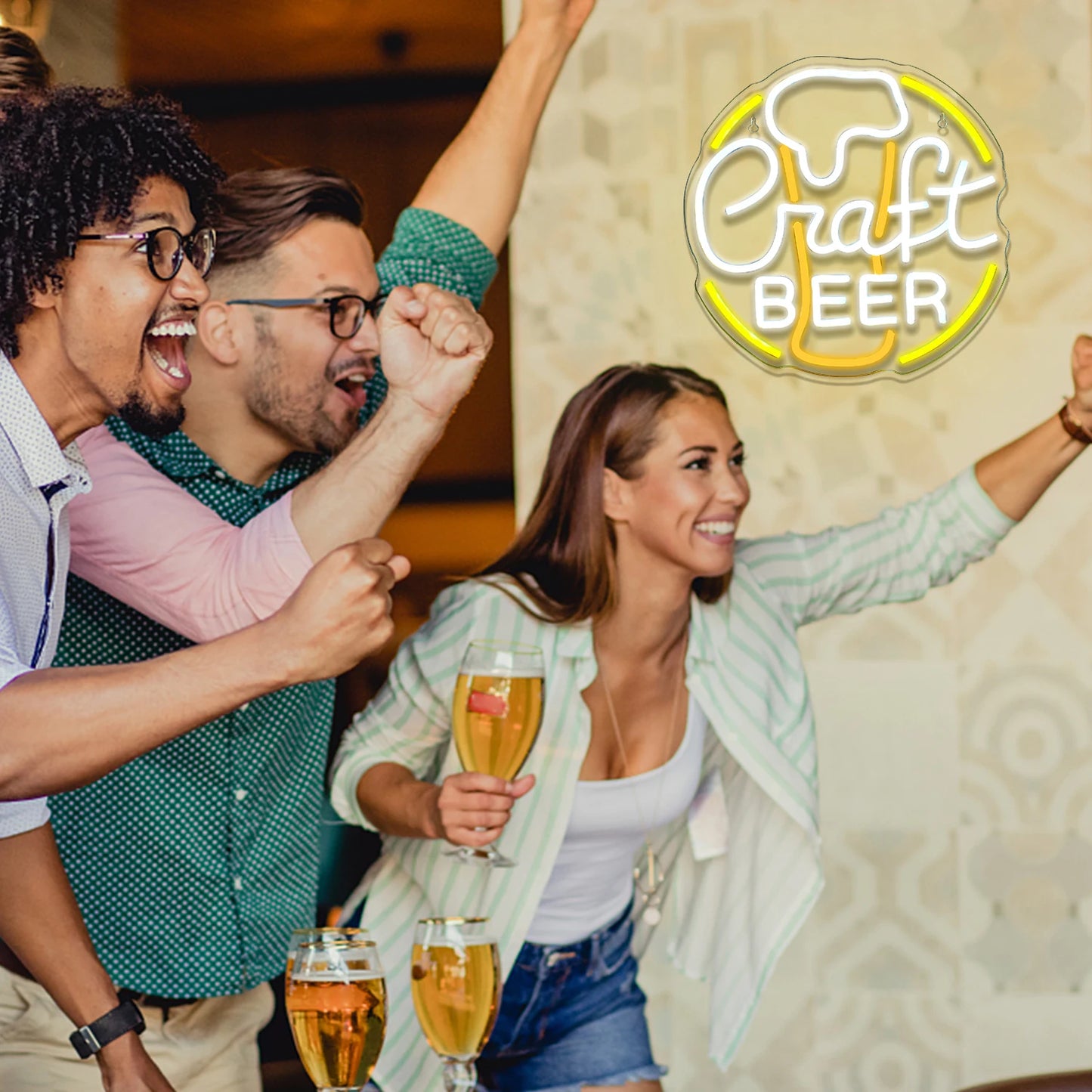 Craft Beer 5V USB LED Led Neon Kyltti - Budjettiystävällinen