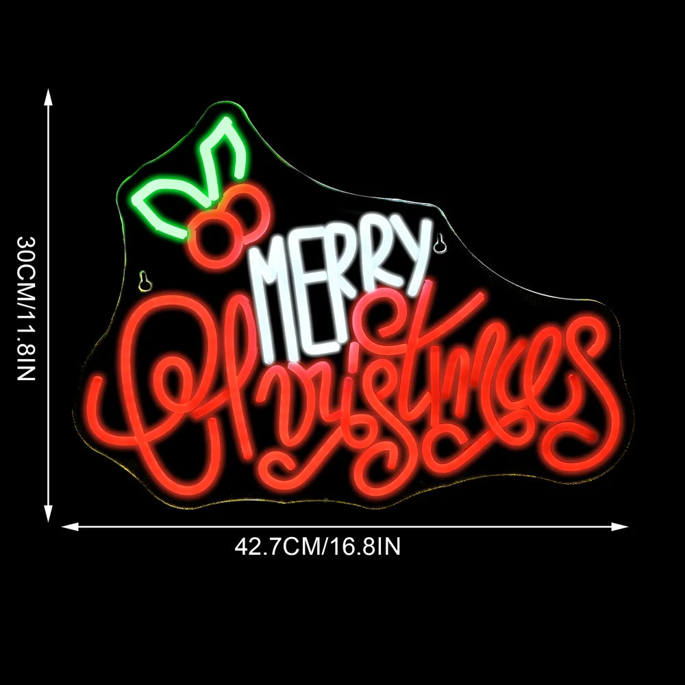 Hyvää Joulua 5V USB Led Valokyltti - Edullinen