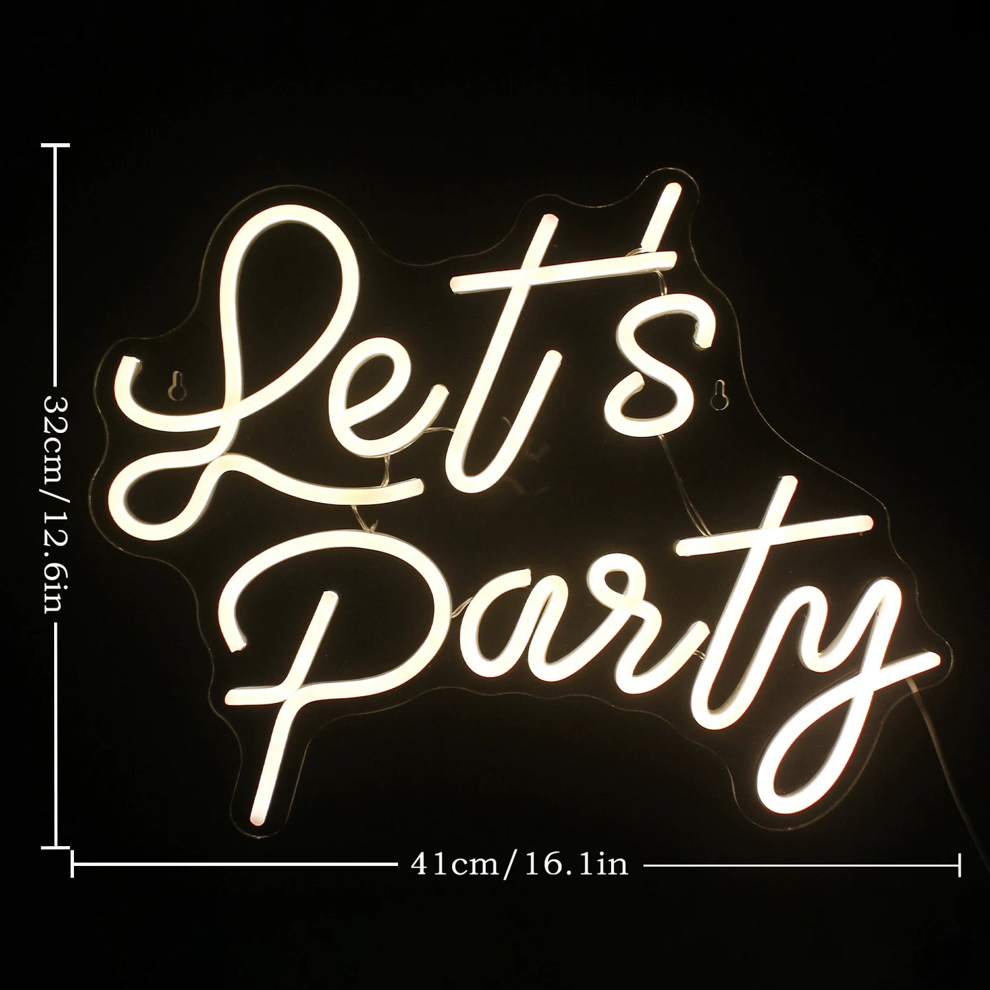 Let's Party 5V USB LED Neon Kyltti - Budjettiystävällinen