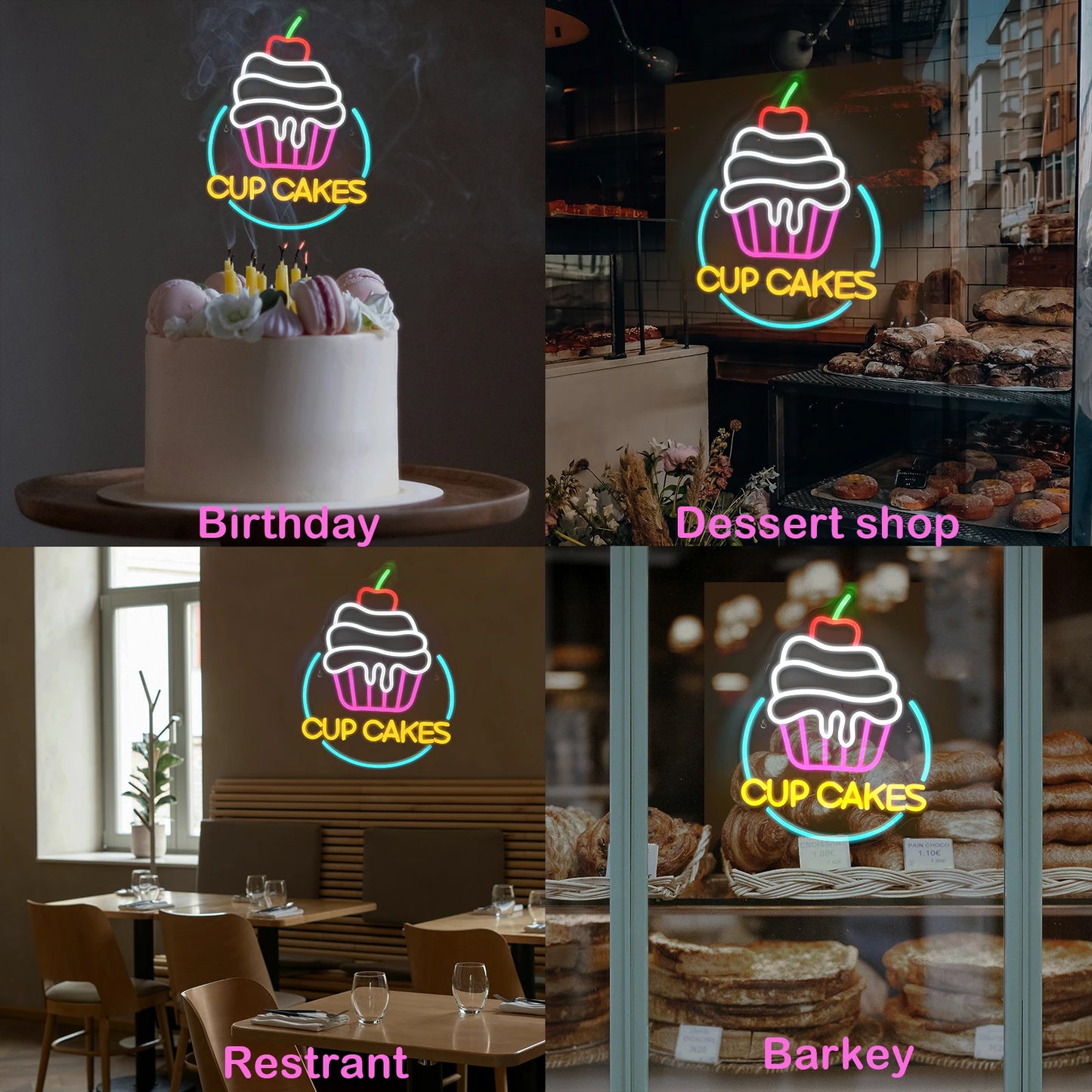 Cup Cake 5V USB Led Valokyltti - Edullinen