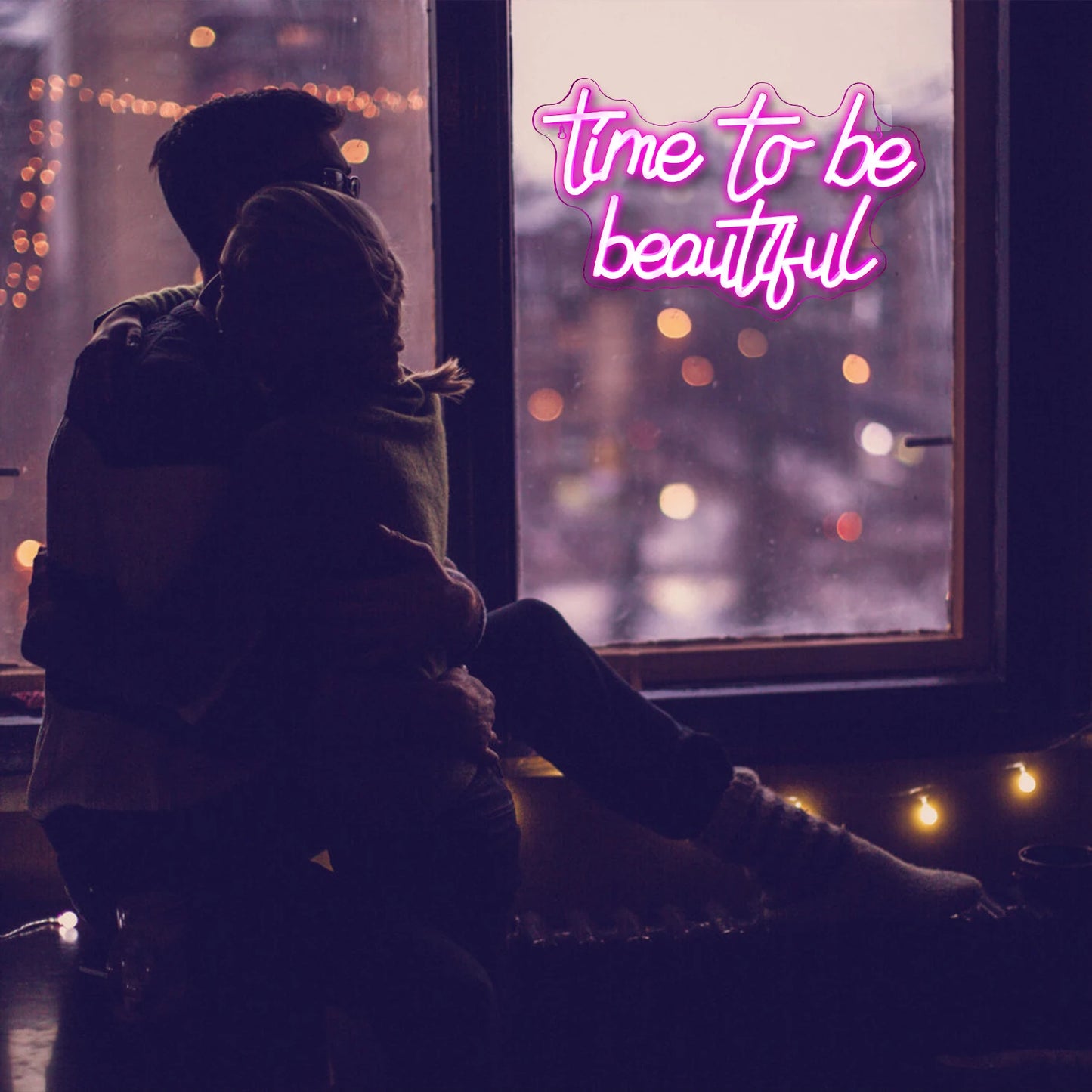 Time to be beautiful 5V USB LED Led Valokyltti - Budjettiystävällinen