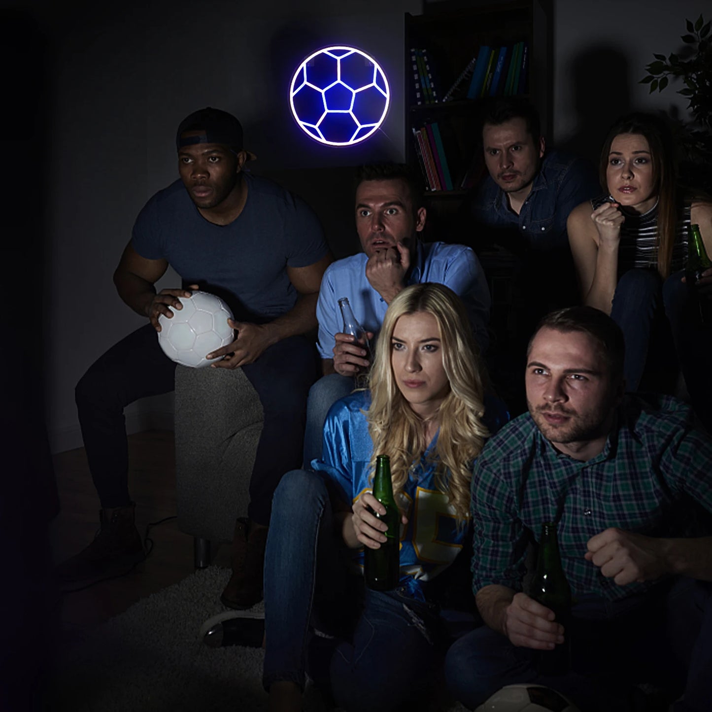 Jalkapallo 5V USB LED Valokyltti - Budjettiystävällinen