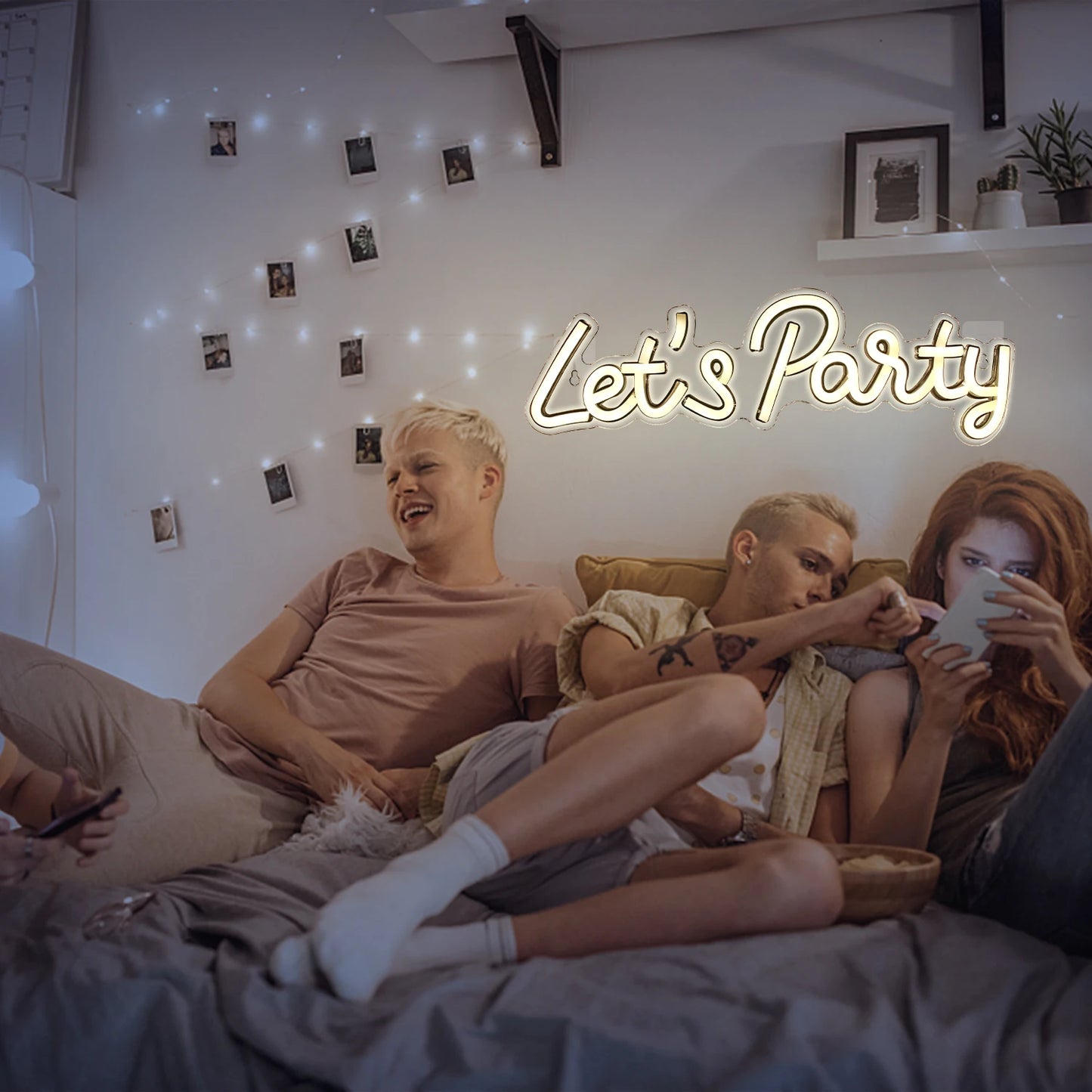 Lets Party 5V USB Led Neon Kyltti - Edullinen