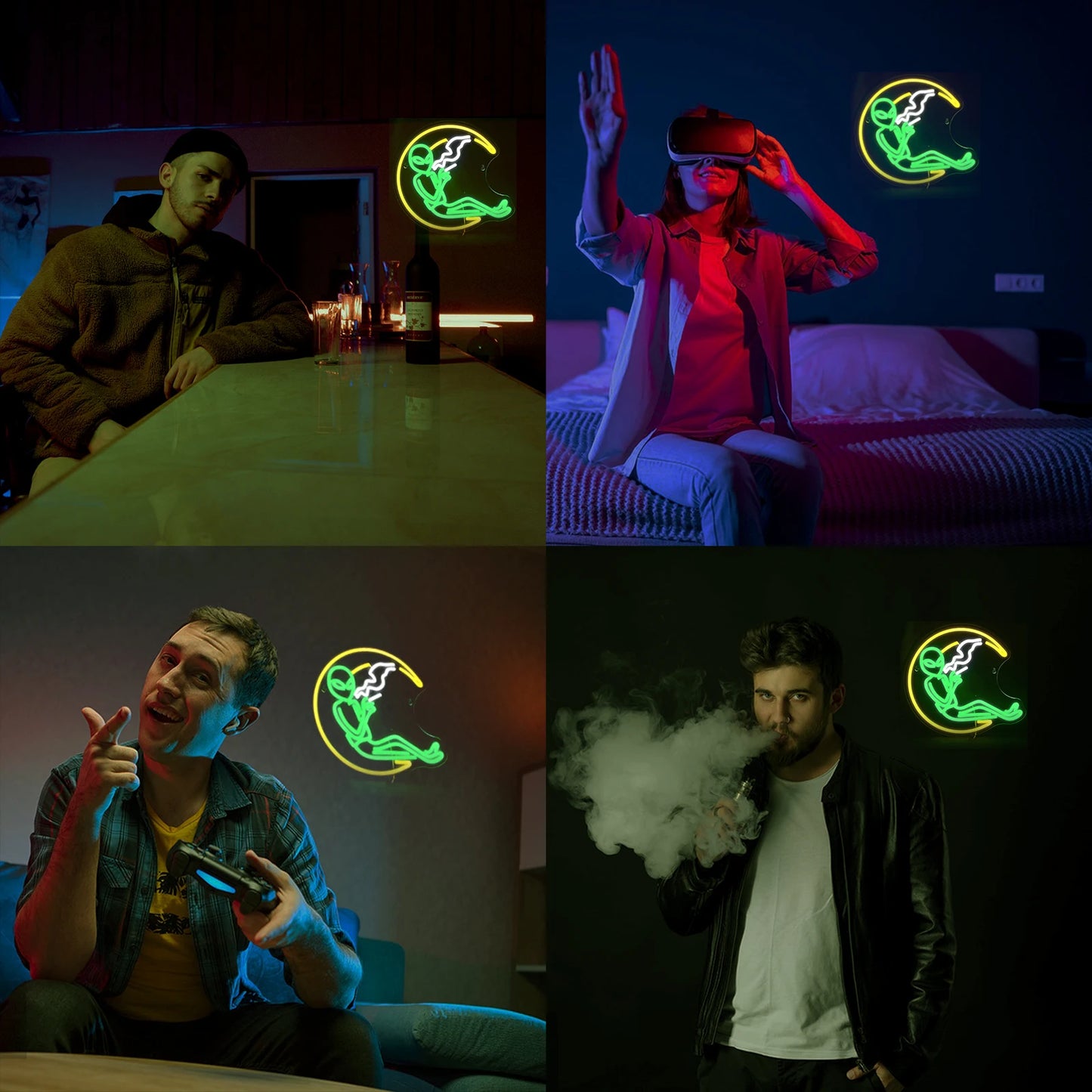 Kuusavuotiaan USB LED Neon Kyltti - Budjettiystävällinen