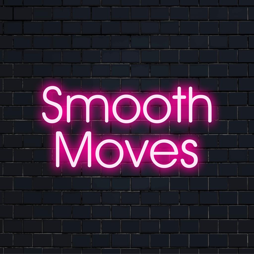 Mukautettu LED-neonkyltti, jossa on virtaavia linjoja, jotka lisäävät tyylikkyyttä mihin tahansa sisustukseen eloisilla neonvaloilla.