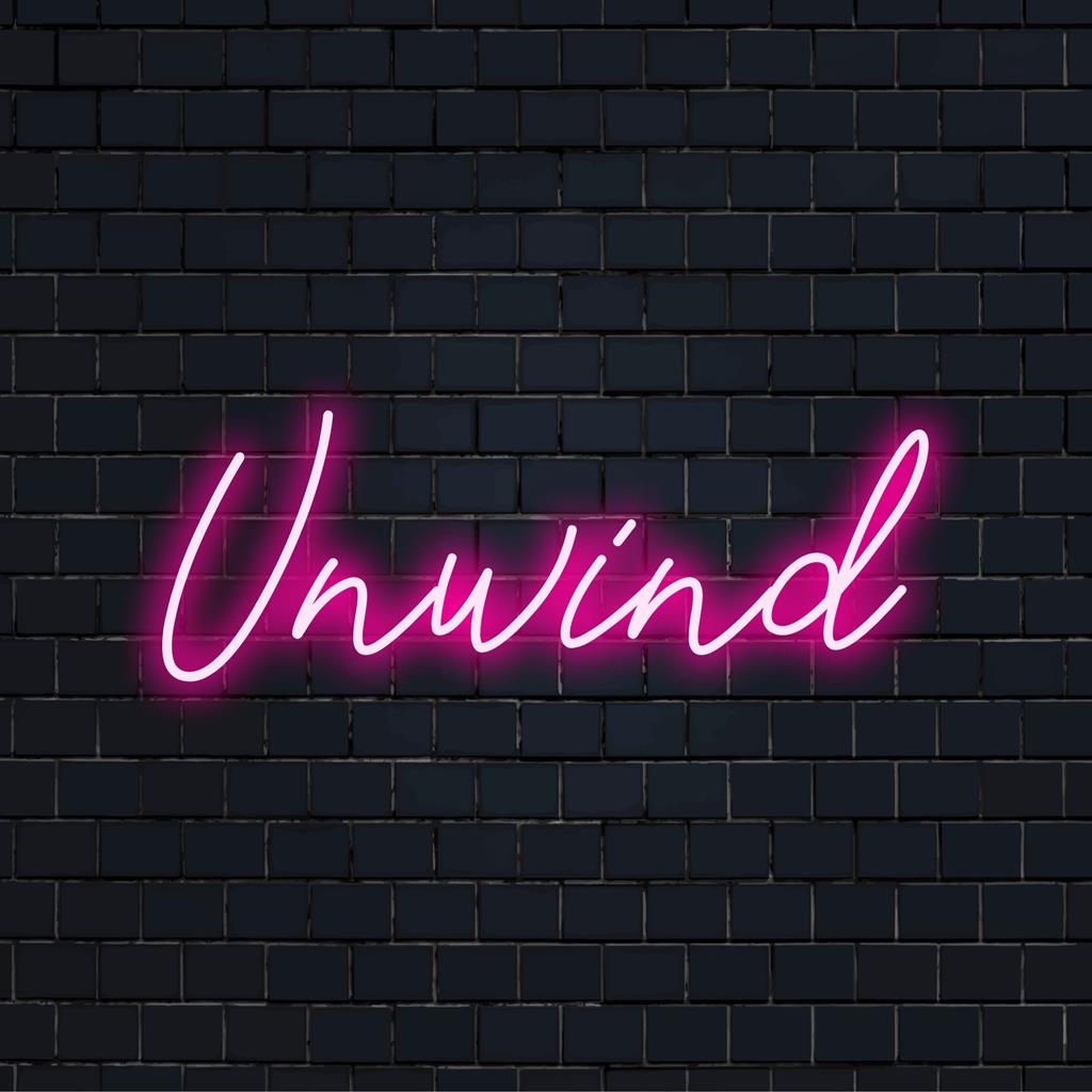 Mukautettu LED-neonkyltti, taidokkaasti suunniteltu inspiroimaan rentoutumista lämpimällä, kutsuvalla hehkulla; täydellinen moderniin sisustukseen.