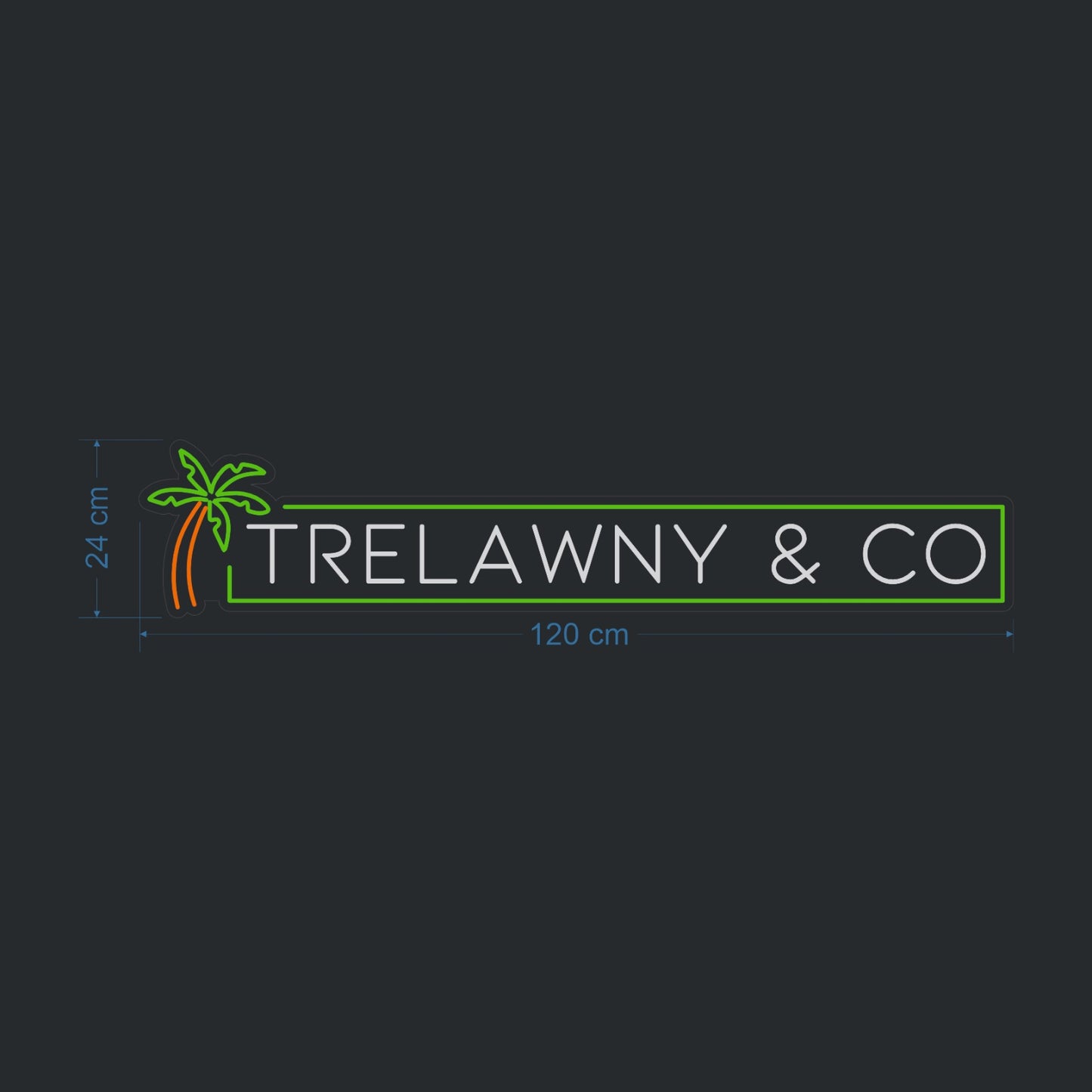 “Trelawny & Co” Neon Sign