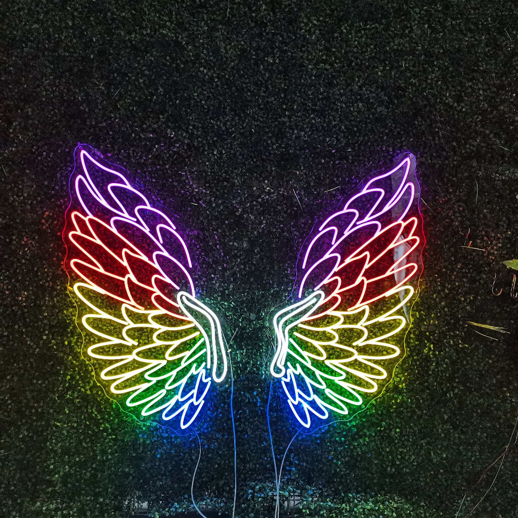 Wings Neon Sign - Art Neon