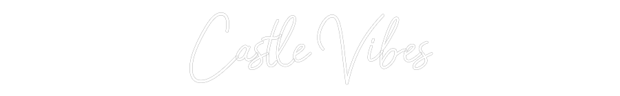 Yksiedi neonfelirat: Castle Vibes