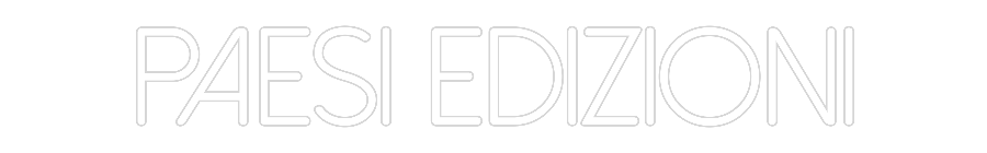 Custom Neon Sign: Paesi Edizioni