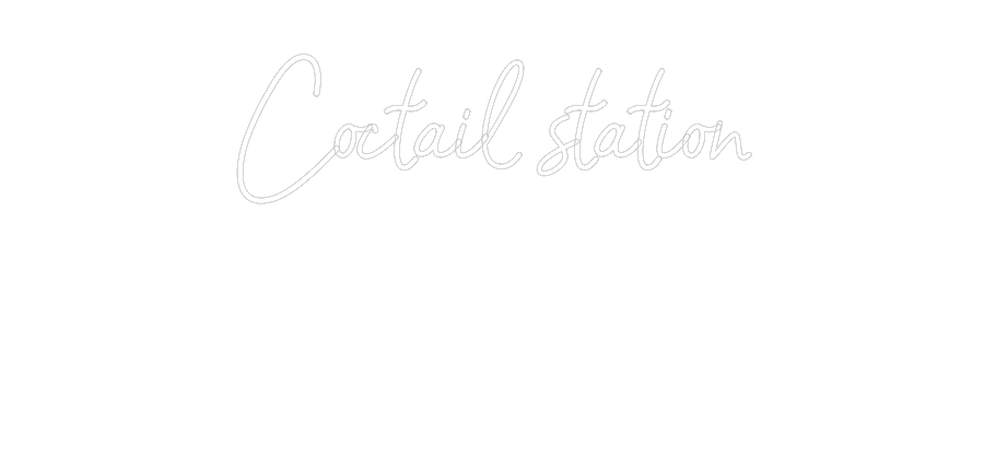 Custom Neon: Coctail stati...