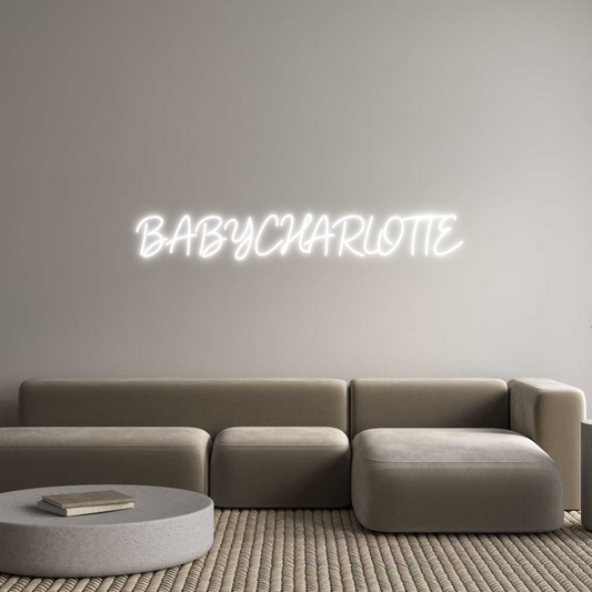 Custom Neon:  BABY CHARLOT...