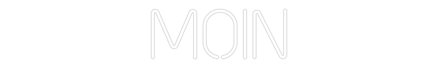Individuelles Neon: moin