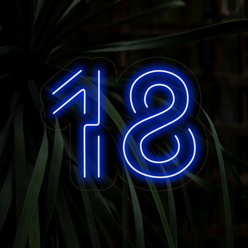 "18th Birthday Neon Sign" on eloisa ja juhlava lisäys, jossa numero 18 on eloisa ja hauska muotoilu. Täydellinen 18-vuotiaana täyttämisen erityisen virstanpylvään merkitsemiseen.