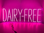 Dairy Free Neon Sign - The Art Neon