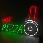 Hot Pizza Neon Sign - Art Neon