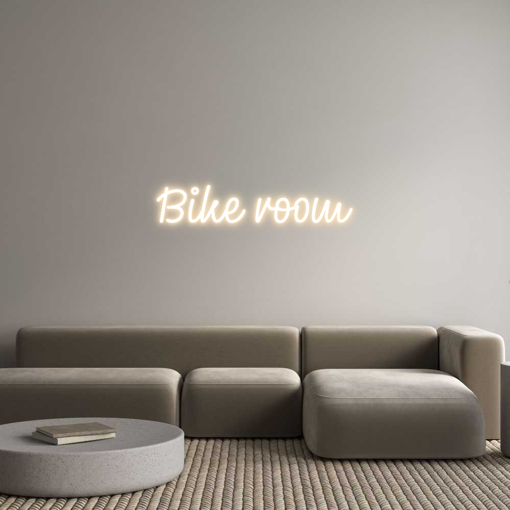 Mukautettu led neon: Bike room