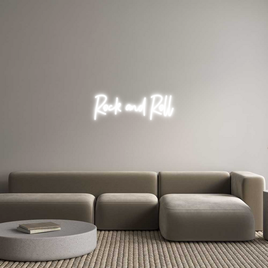 Custom Neon: Rock and Roll