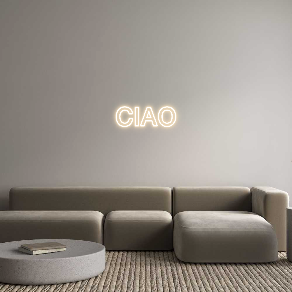 Mukautettu led neon: CIAO