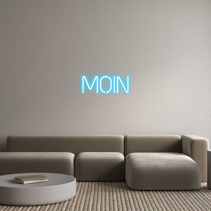 Individuelles Neon: moin