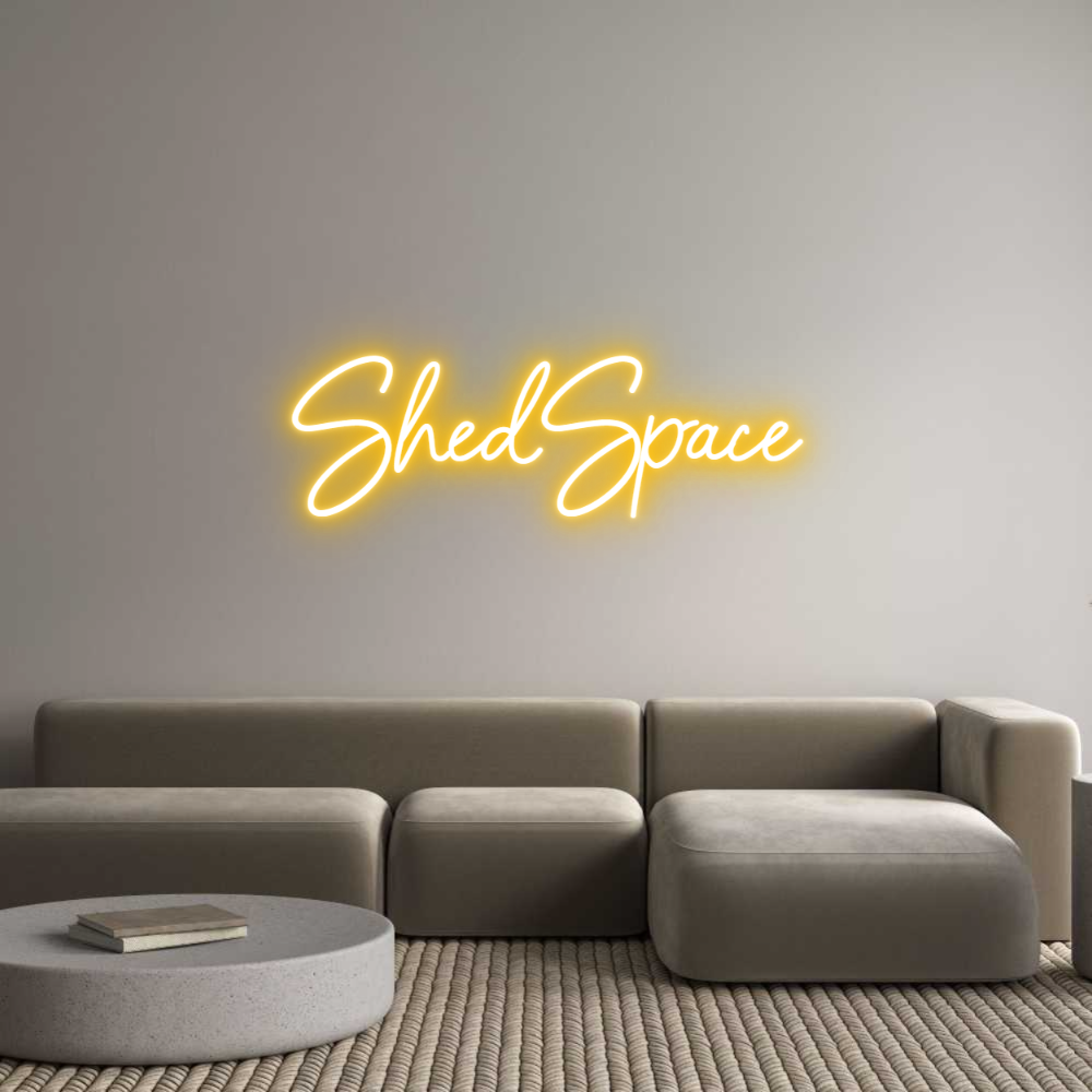 Custom Neon: ShedSpace