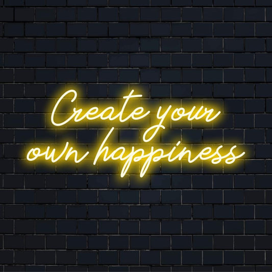 Luo oma onnellisuutesi valaiseva LED-valokuva, joka hehkuu kirkkaana useissa väreissä; täydellinen yksilölliseen sisustukseen.