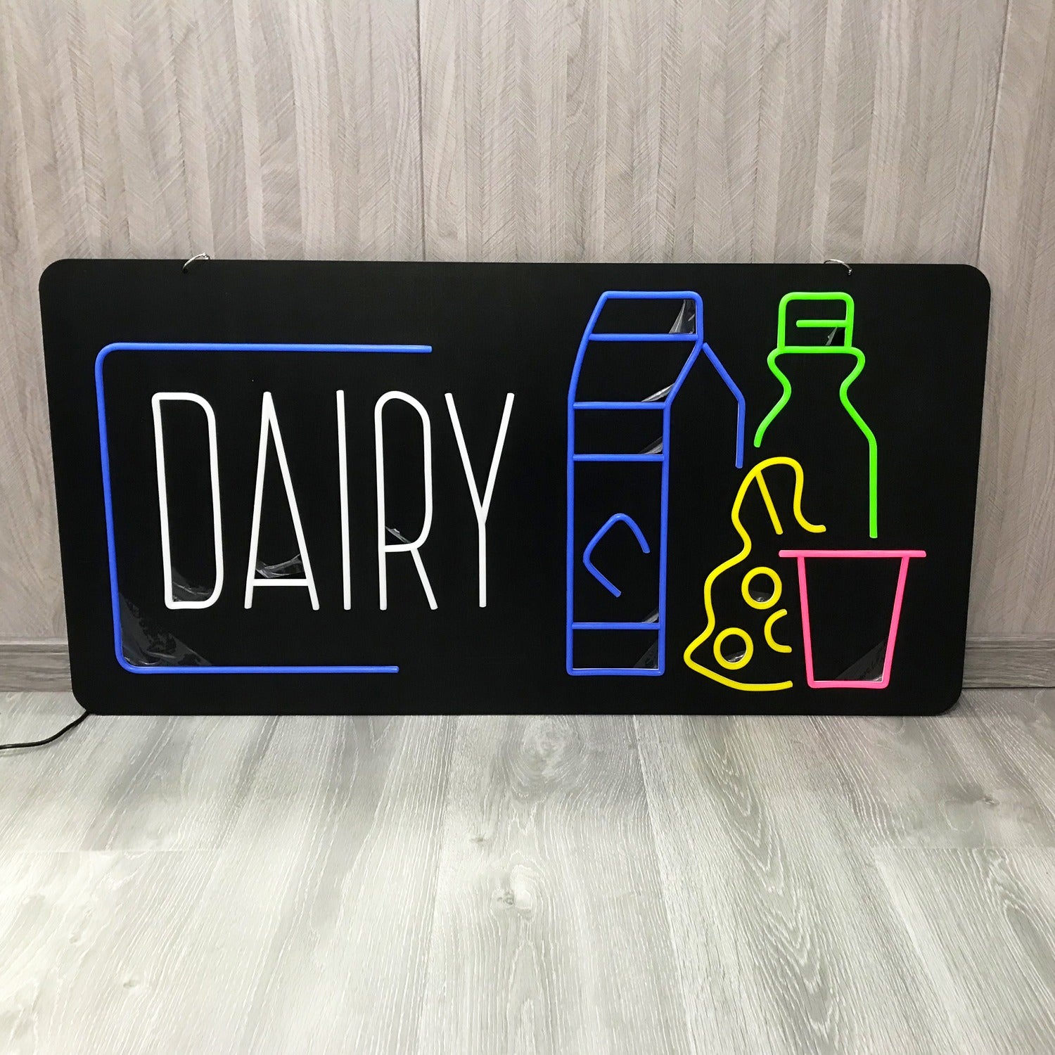 Dairy LED Ljusskylt