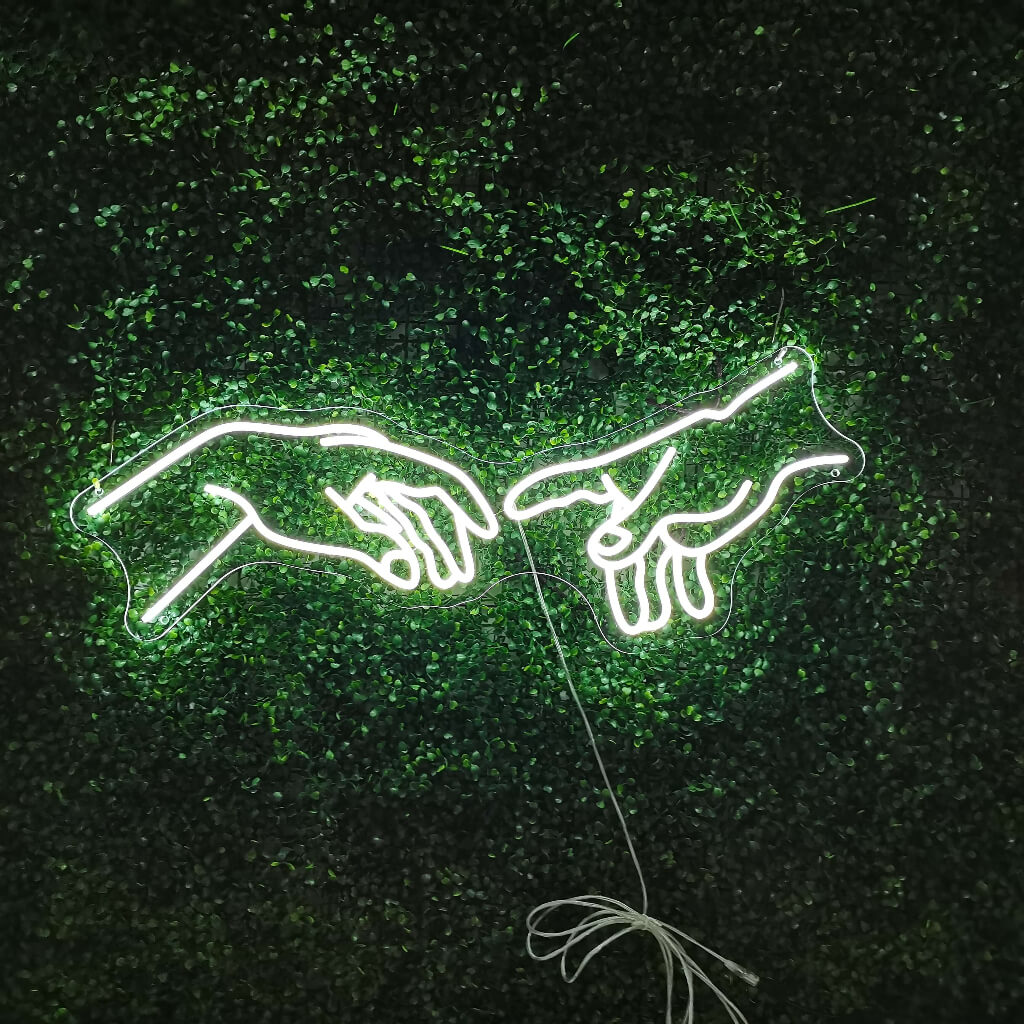 Kädet Neonkyltti - Art Neon