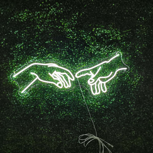 Kädet Neonkyltti - Art Neon